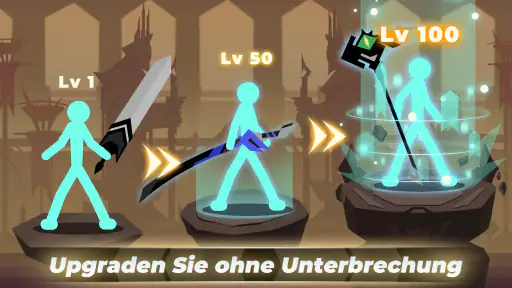 Epic Stickman: Idle RPG War screenshot