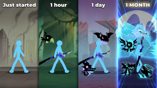 Epic Stickman: Idle RPG War screenshot