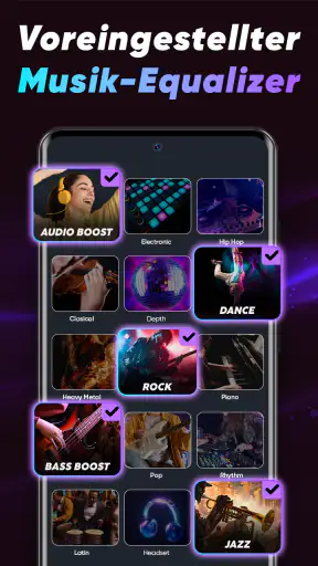 Equalizer - Lautstärke Erhöhen screenshot