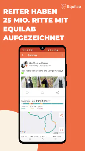 Equilab: Pferde & Reiter App screenshot