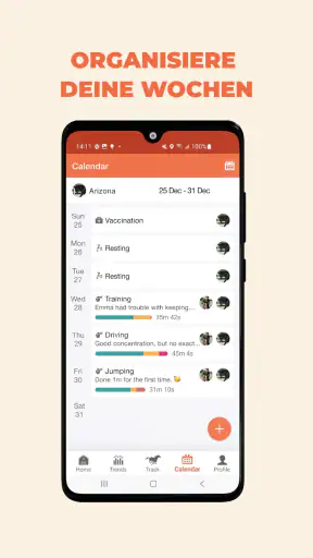 Equilab: Pferde & Reiter App screenshot