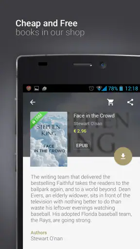 eReader Prestigio: Leser screenshot
