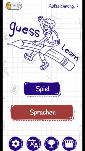 Errate das Wort (Hangman) screenshot