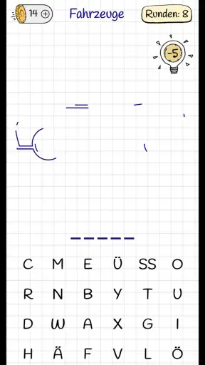 Errate das Wort (Hangman) screenshot