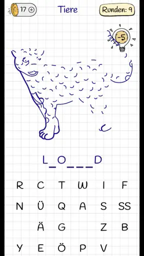 Errate das Wort (Hangman) screenshot