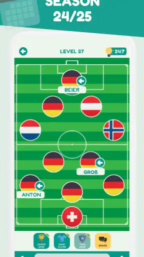 Errate Fußballclub Quiz 2025 screenshot