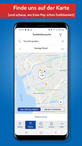 Esso Pay screenshot