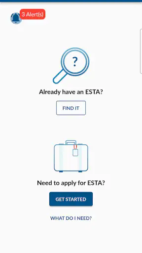 ESTA Mobile screenshot