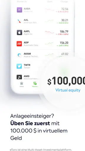 eToro: Traden und Investieren screenshot