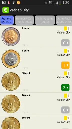 EURik: Euromünzen screenshot