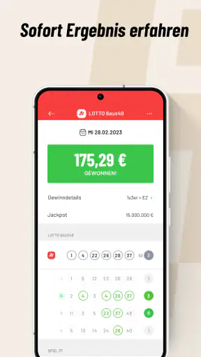 Eurojackpot LOTTO Scanner App screenshot