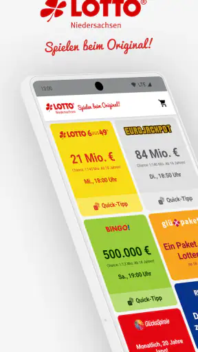 Eurojackpot und LOTTO spiele‪n screenshot
