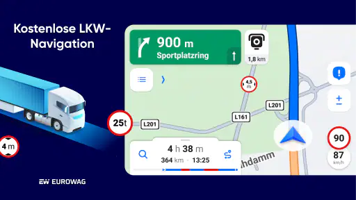 Eurowag Navigation - LKW GPS screenshot