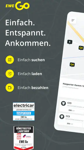EWE Go - Elektroauto laden screenshot