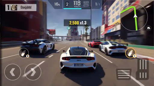 Extreme car race master games screenshot