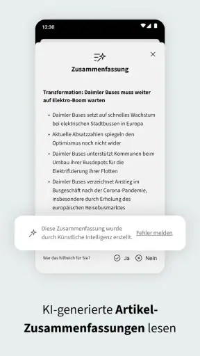 F.A.Z. - Nachrichten screenshot
