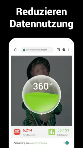 FAB Adblocker Browser: Adblock screenshot