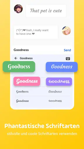Facemoji-Tastatur Emoji&Design screenshot