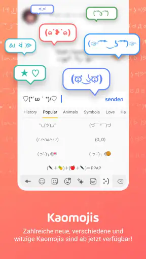 Facemoji-Tastatur Emoji&Design screenshot