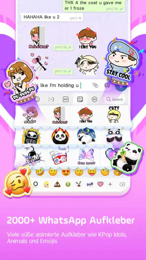 Facemoji-Tastatur Emoji&Design screenshot