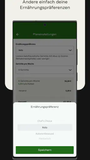Factor: Frische Fertiggerichte screenshot