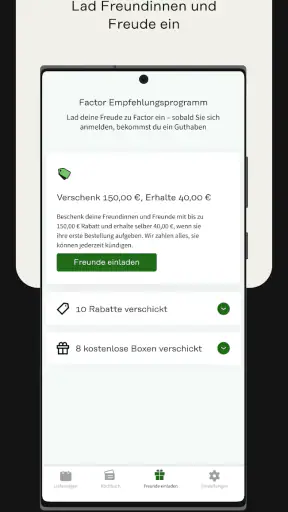 Factor: Frische Fertiggerichte screenshot