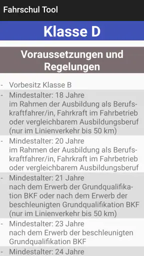 Fahrschul Tool screenshot