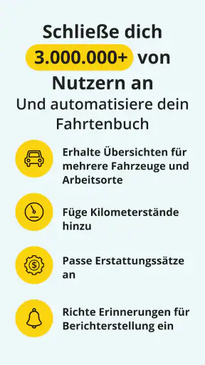 Fahrtenbuch von Driversnote screenshot