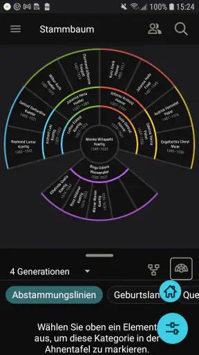 FamilySearch – Stammbaum screenshot