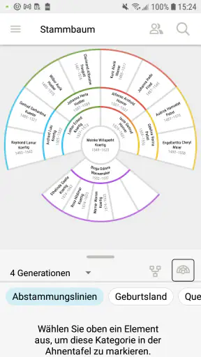 FamilySearch – Stammbaum screenshot
