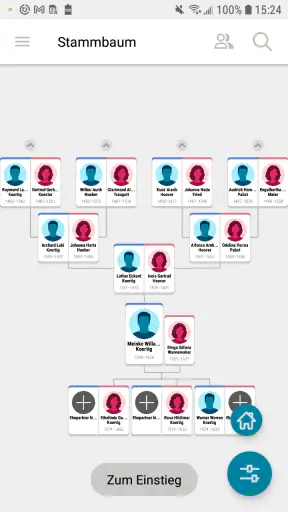 FamilySearch – Stammbaum screenshot