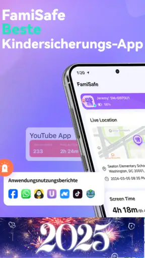 FamiSafe: AI Kinderschutz App screenshot
