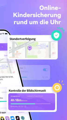 FamiSafe: AI Kinderschutz App screenshot