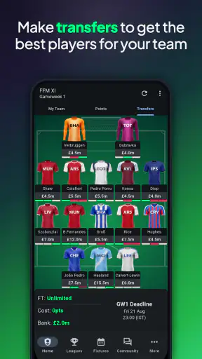 Fantasy Football Manager (FPL) screenshot