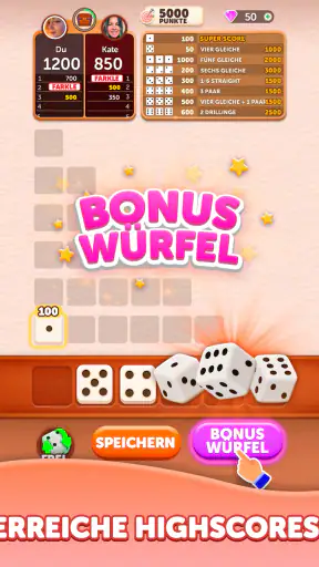 Farkle Würfelwurf screenshot