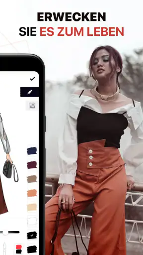 Fashion Design Sketches Book screenshot