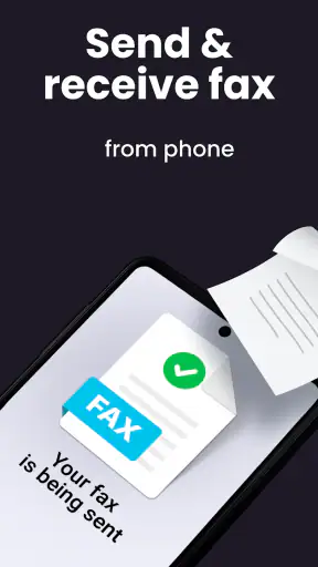 FAX-App: Fax vom Handy screenshot