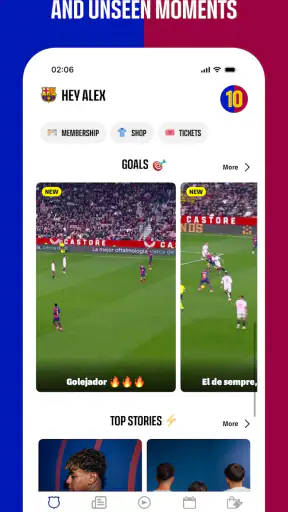 FC Barcelona Official App screenshot