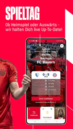 FC Bayern München screenshot