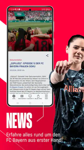 FC Bayern München screenshot
