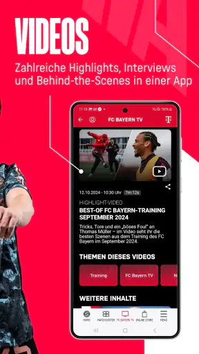 FC Bayern München screenshot