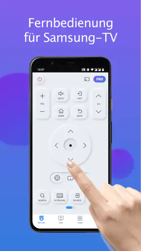 Fernbedienung für Samsung TV screenshot