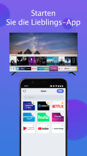 Fernbedienung für Samsung TV screenshot