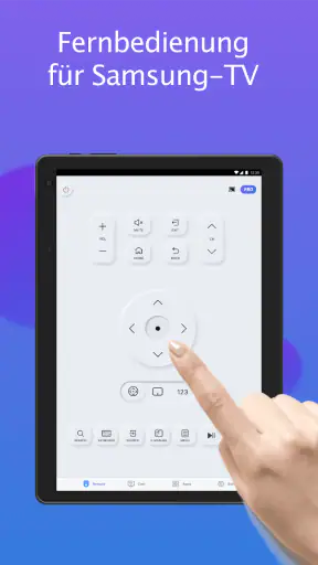 Fernbedienung für Samsung TV screenshot