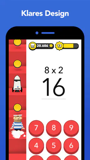 Fiete Math Climber - Mathe Spi screenshot
