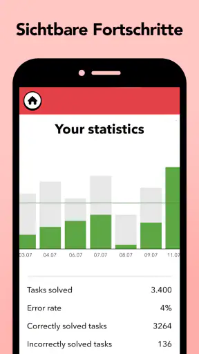 Fiete Math Climber - Mathe Spi screenshot