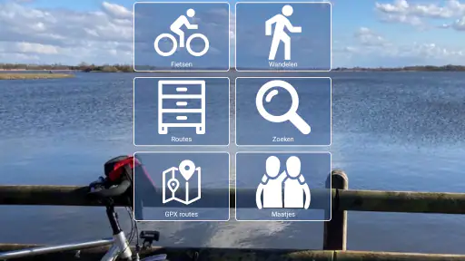 Fietsknoop Radeln und Wandern screenshot