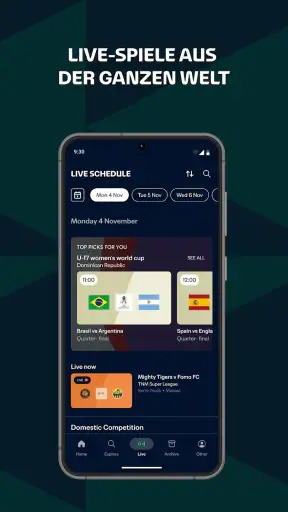 FIFA+ | Fußball live streaming screenshot