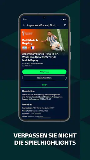 FIFA+ | Fußball live streaming screenshot