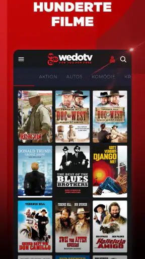 Filme, Serien & TV auf wedotv screenshot
